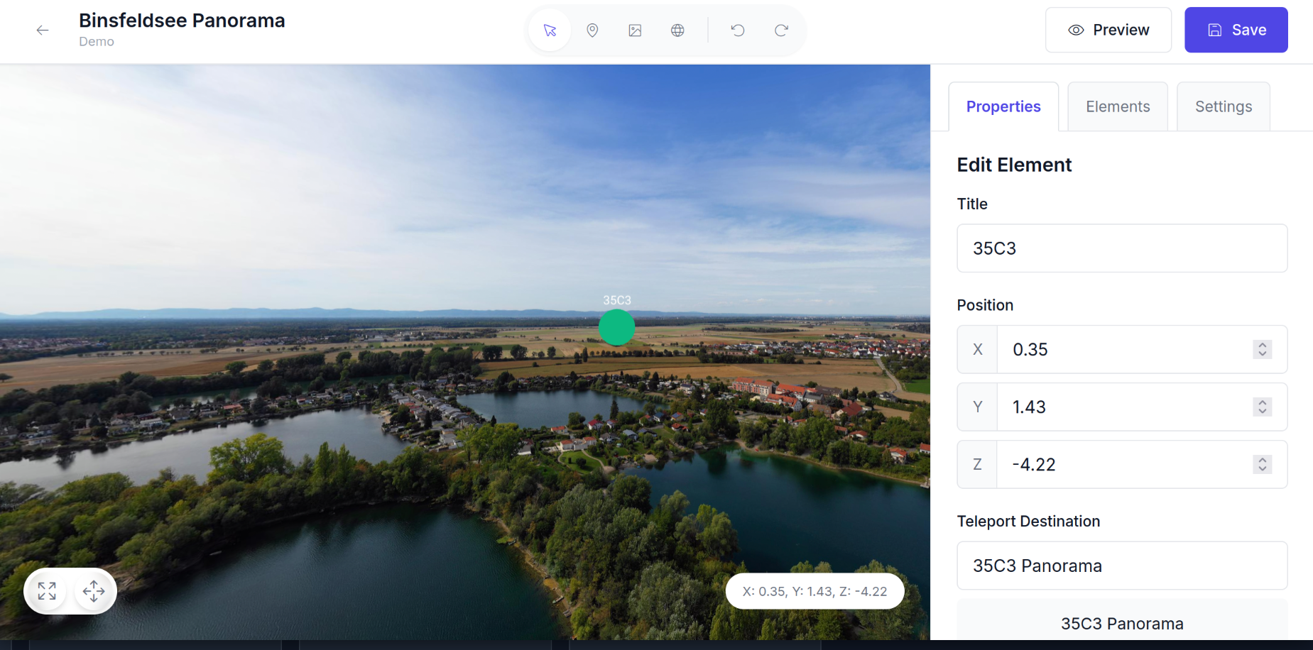 Quackscape Virtual Tour Creator